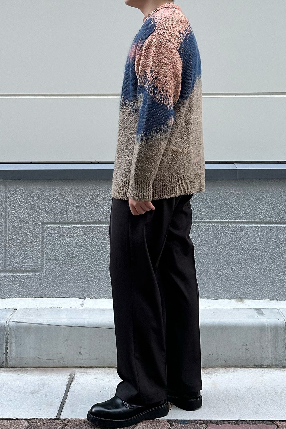 meagratia Lace tape denim BL Style②
