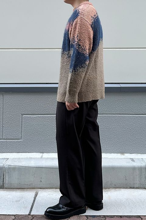 meagratia Lace tape denim BL Style②