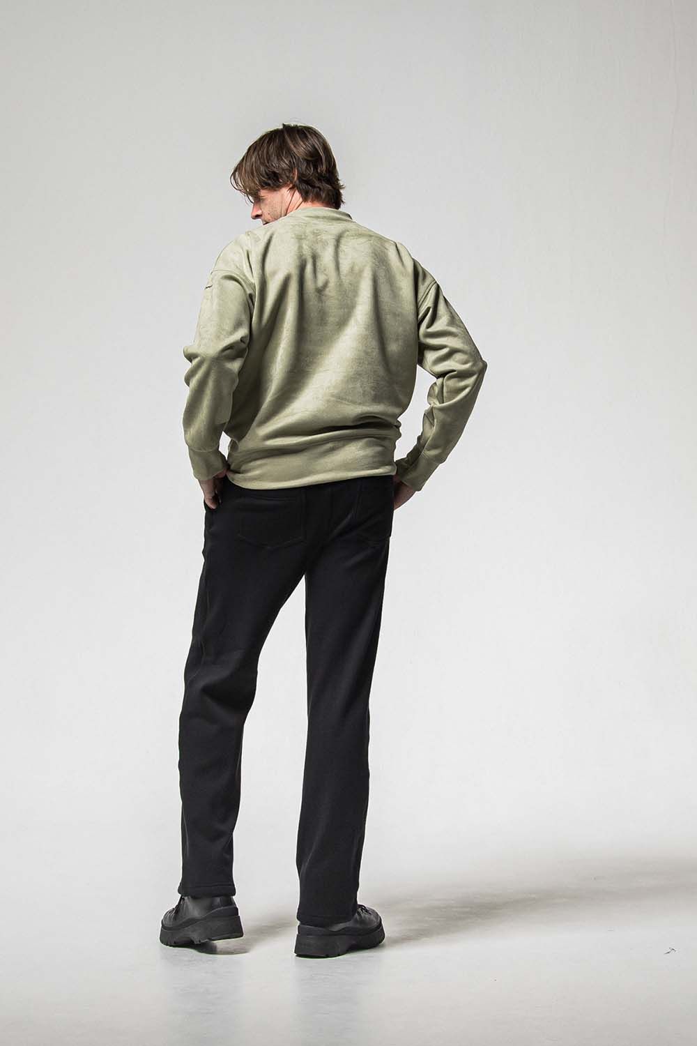 VELOURS FLEECE WIDE TUCK PANTS / ベロア フリース ワイド タックパンツ