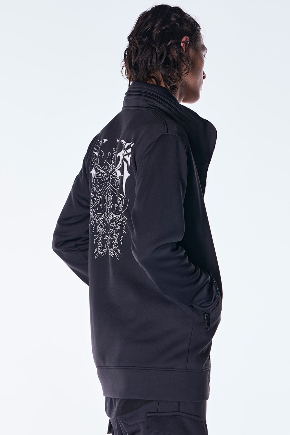 Double Knit Jersey Stand Collar Blouson / ダブル ニット ジャージ スタンドカラー ブルゾン