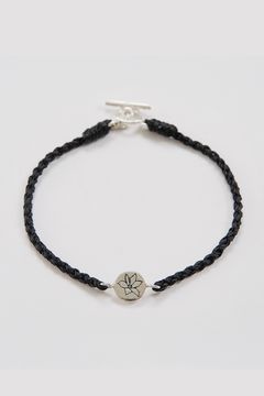 【fruct】Flower plate rope bracelet / フラワー プレート ロープ ブレスレット
