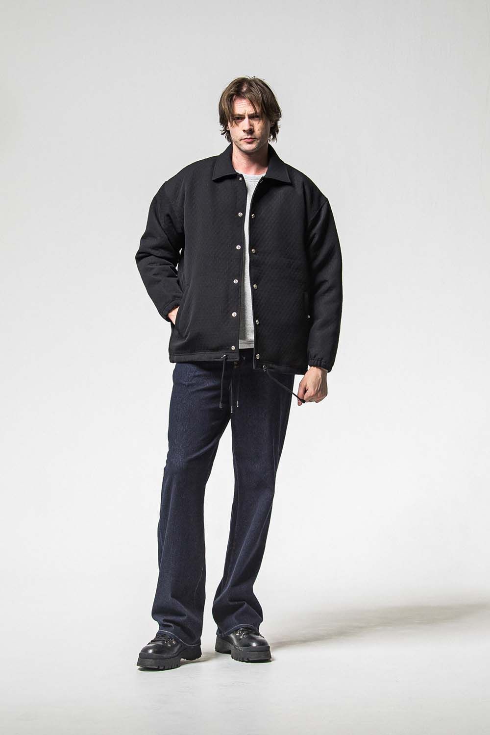 FRIDAY STANDARD LOGO VELOURS FLEECE TRAINER / フライデー スタンダードロゴ ベロア フリース トレーナー