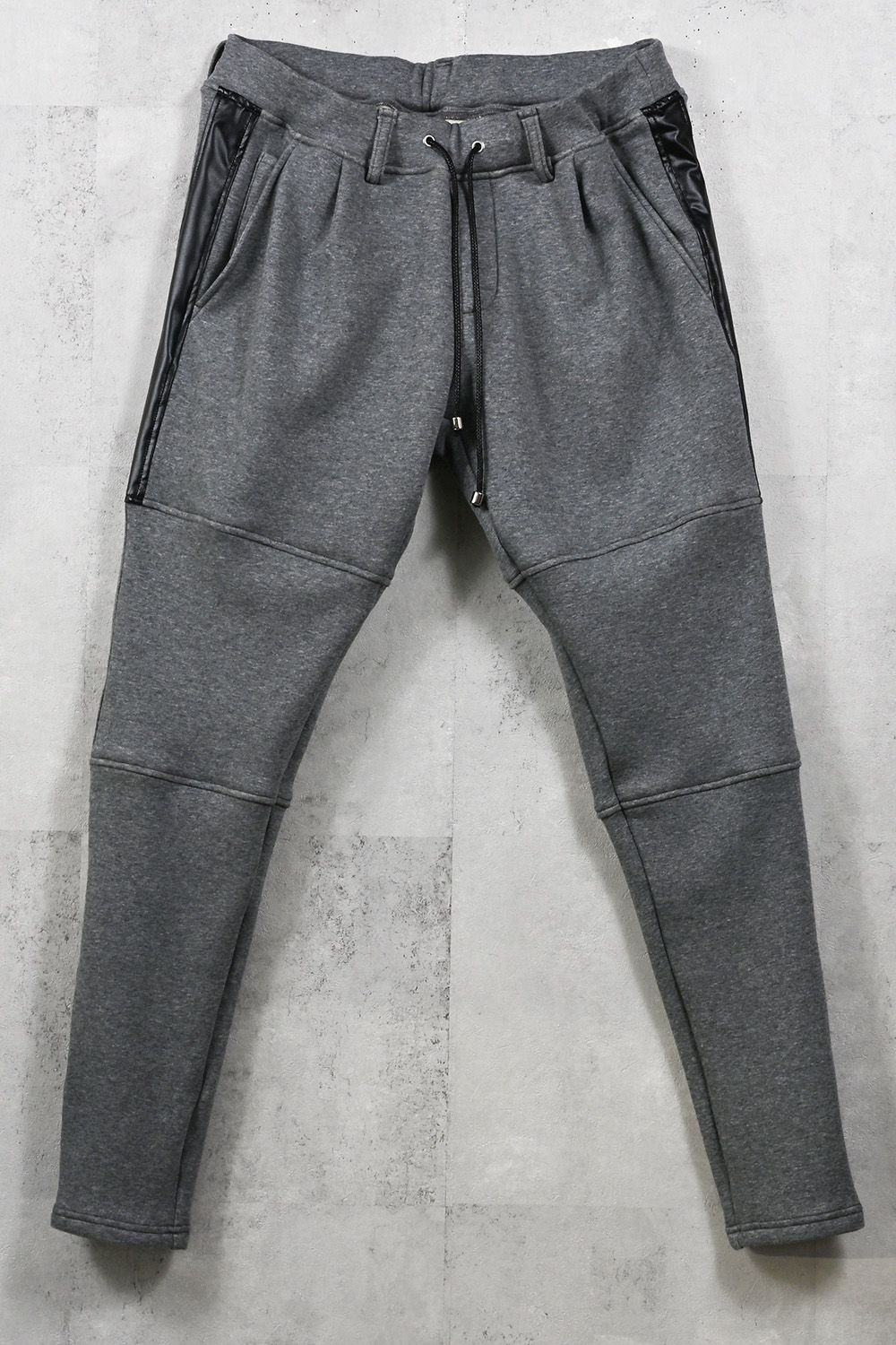 VELOURS FLEECE JT PT /  ベロア フリース 1タック ライン パンツ
