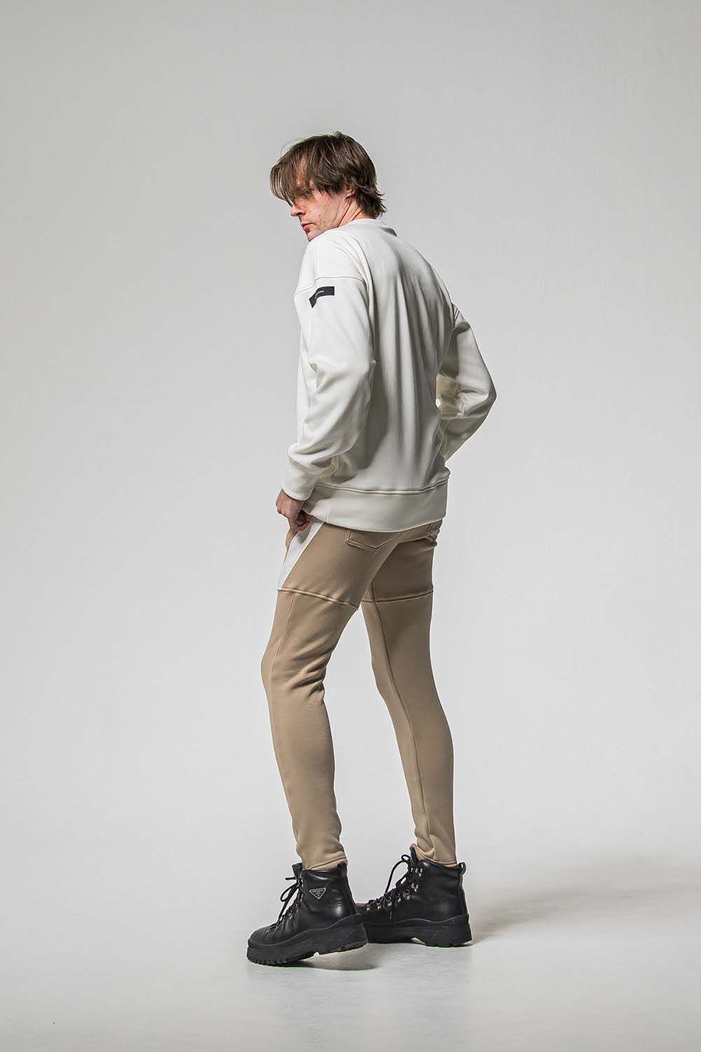 FRIDAY STANDARD LOGO VELOURS FLEECE TRAINER / フライデー スタンダードロゴ ベロア フリース トレーナー