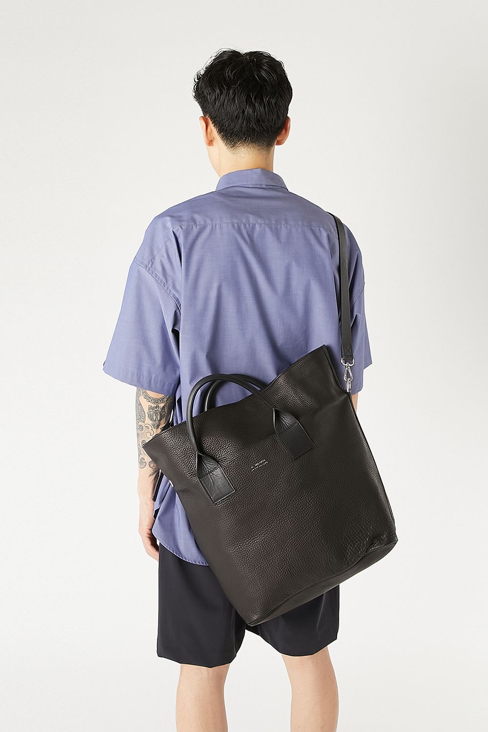 N.HOOLYWOOD COMPILE LEATHER TOTE BAG / エヌハリウッド コンパイル レザートートバッグ