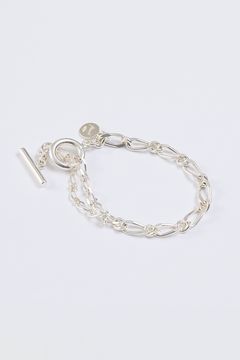 【fruct】Chain bracelet / チェーン ブレスレット / 真鍮（銀メッキ）