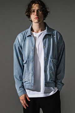LDENIM AG FLIGHT JK / ライトデニム AG フライト ジャケット