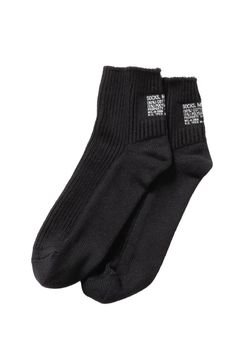 N.HOOLYWOOD TEST PRODUCT EXCHANGE SERVICE SHORT SOCKS / エヌハリウッド テストプロダクト エクスチェンジ サービス ショート ソックス