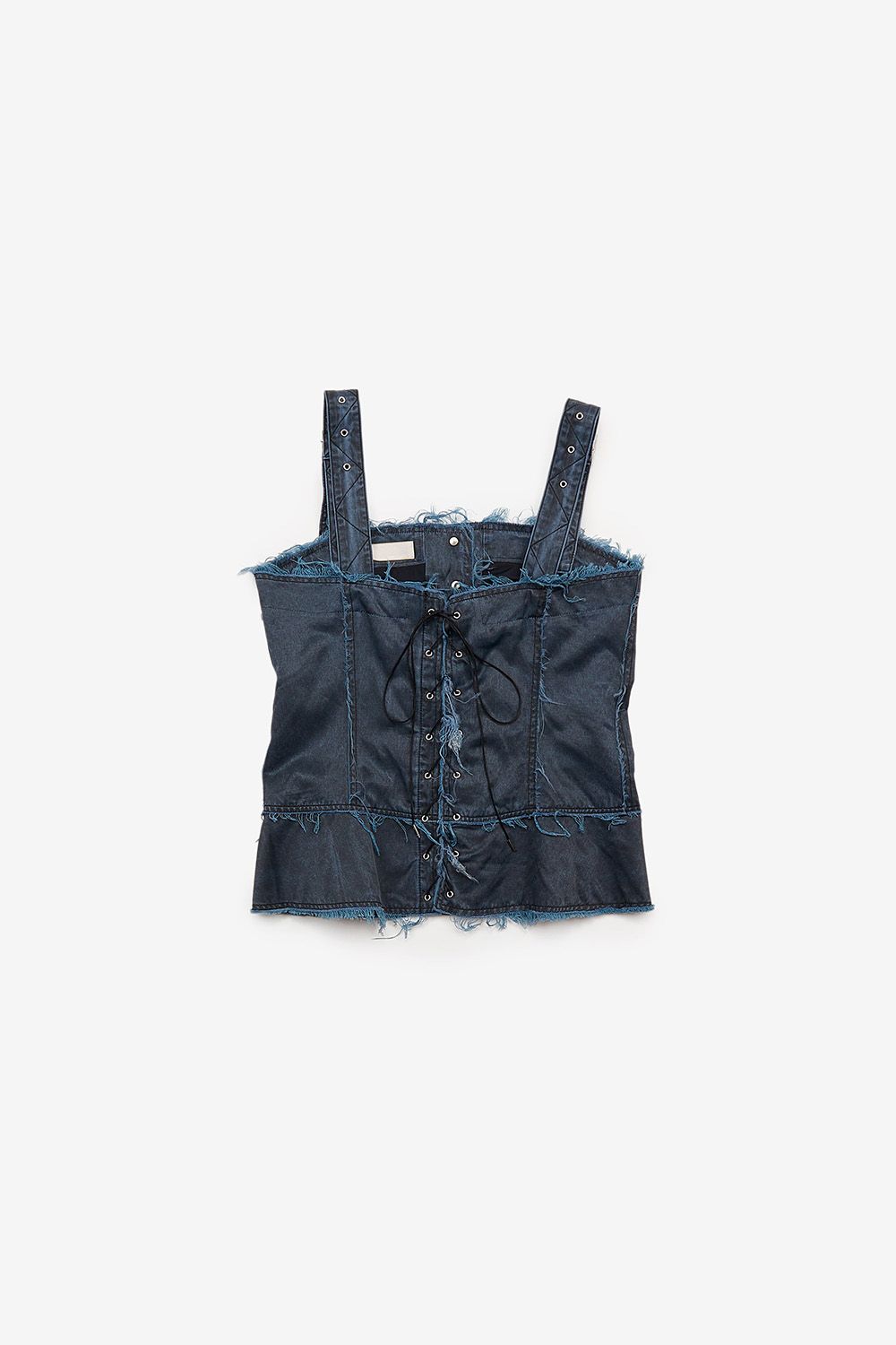 Pigmented satin bustier / ピグメント サテン ビスチェ