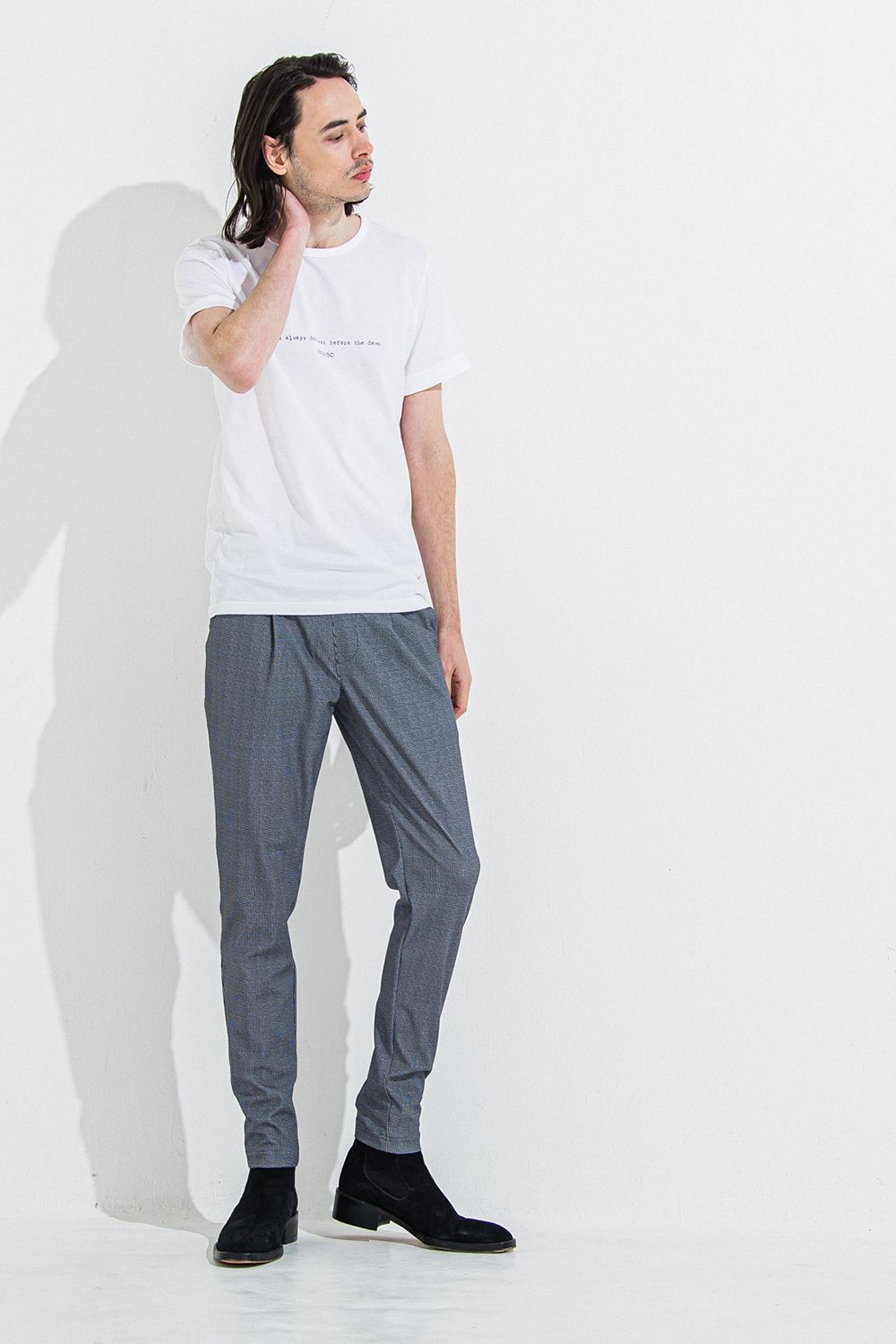 CHRIS EASY TUCK PANTS / クリス イージー タック パンツ