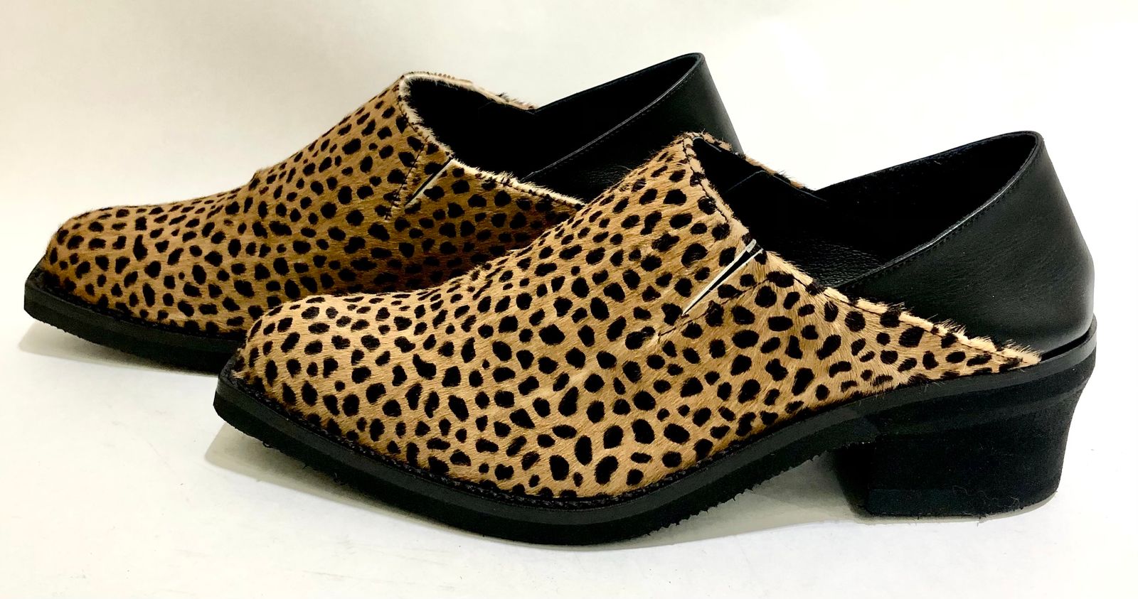 Cheetah Hair Calf Mules / チーター ヘアカーフ ミュール