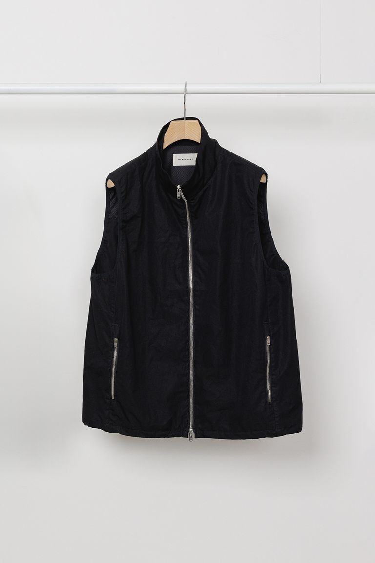 Markaware ブラック　サマーベスト　ペーパー混 EFBvJKcuntHF.png?width=768