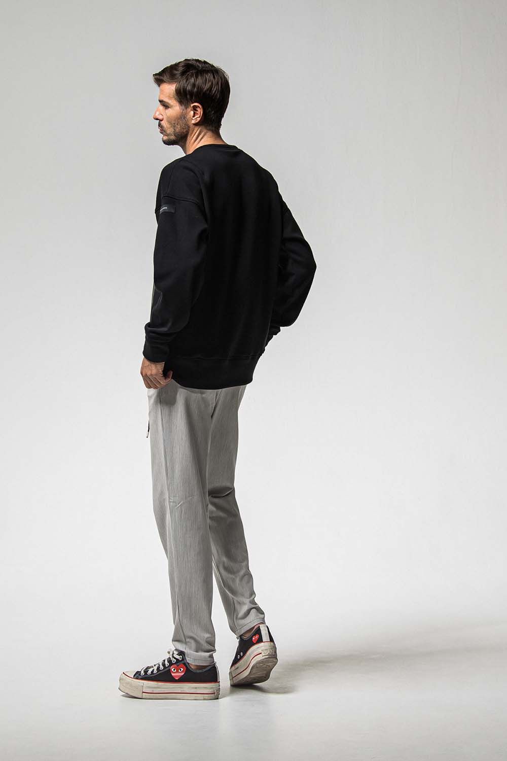 FRIDAY OLD COVER VELOURS FLEECE TRAINER / フライデー オールドカバー ベロア フリース トレーナー