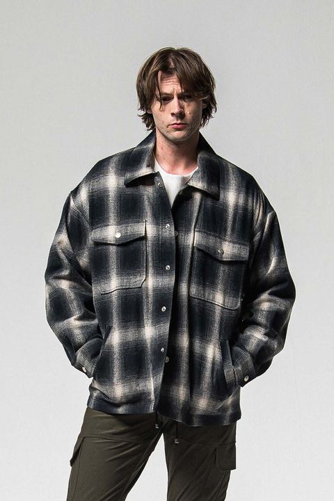 FLANNEL CHECK JK / フランネル チェック ジャケット