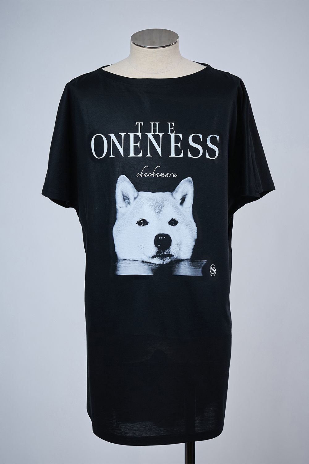 Organic Cotton French Sleeve T / Super Givers × THE ONENESS  犬猫保護活動チャリティー フレンチスリーブ Tシャツ