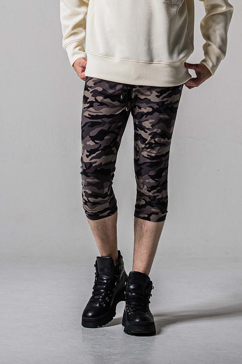 RE CROPPED PT / ナイロン イージー クロップドパンツ