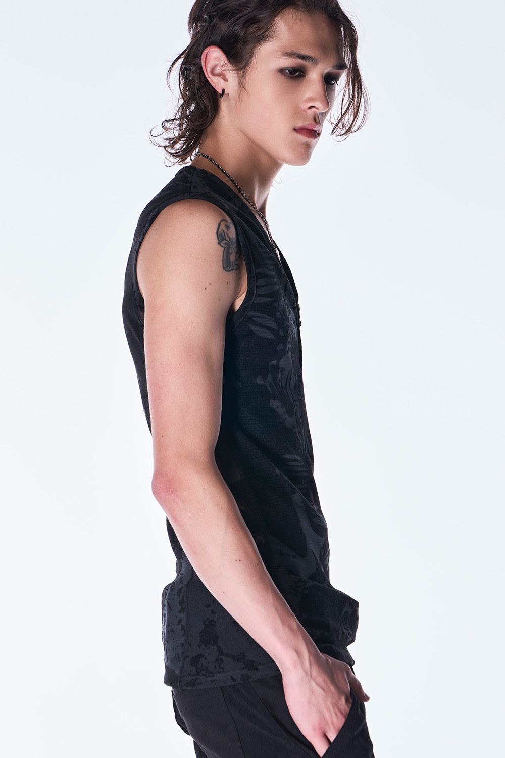 Opal Mesh Tank Top / オパール メッシュ タンクトップ