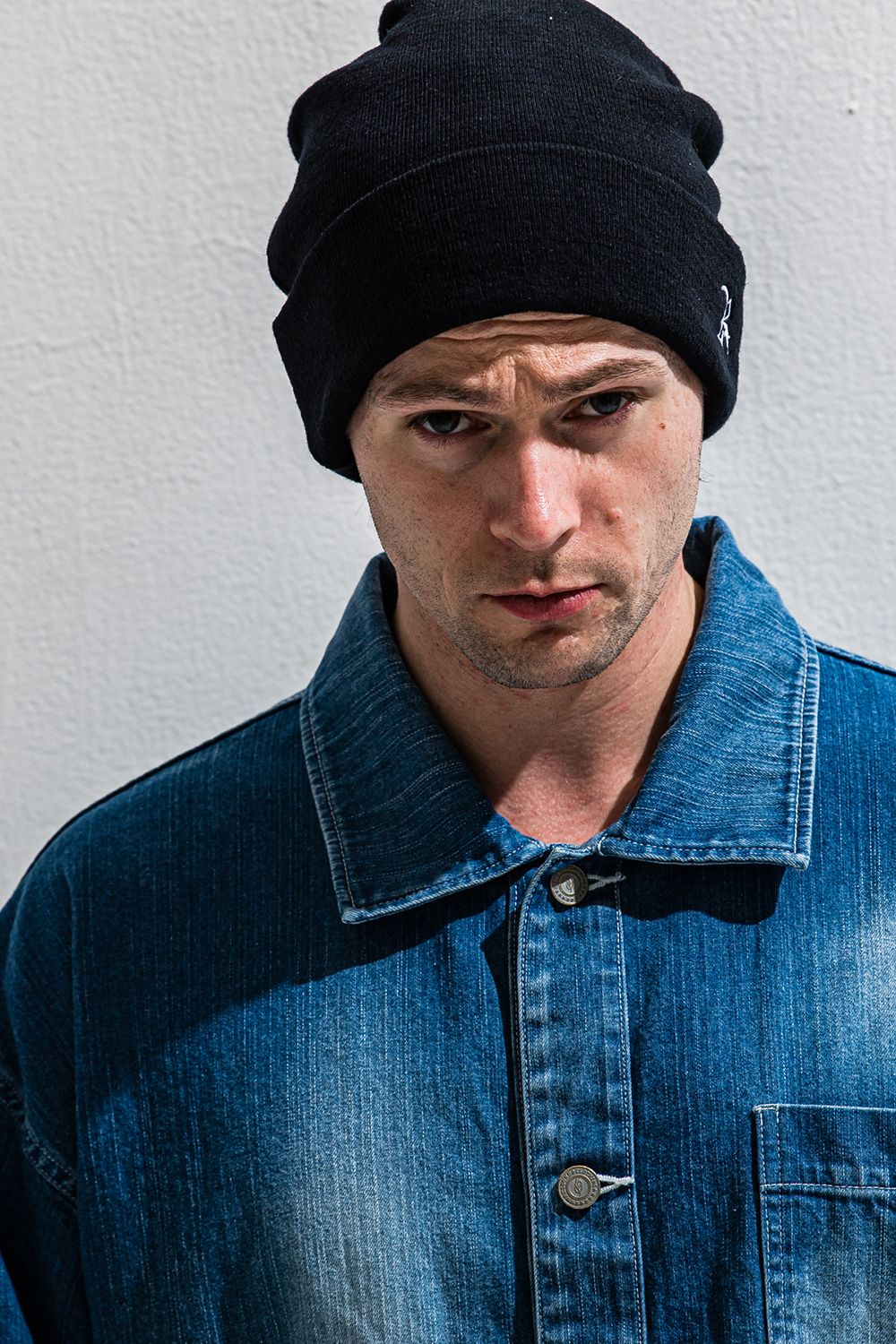 LINE KNIT CAP / リネン ニットキャップ