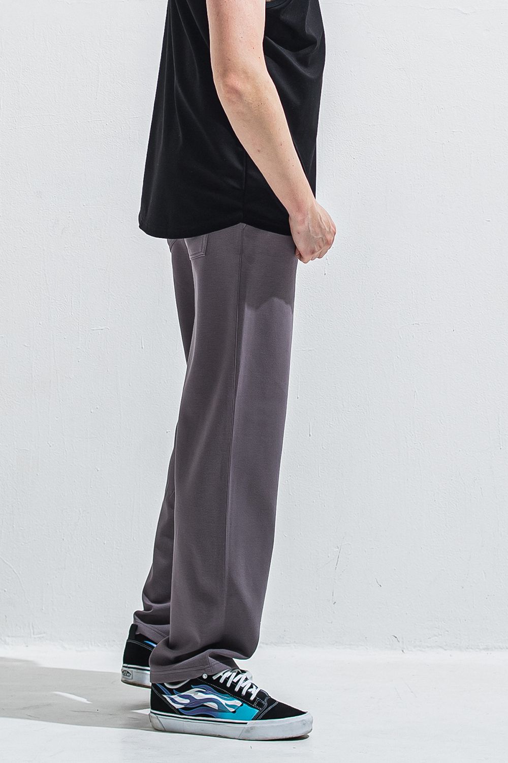 SEMI WIDE TUCK PANTS / セミワイド タック パンツ