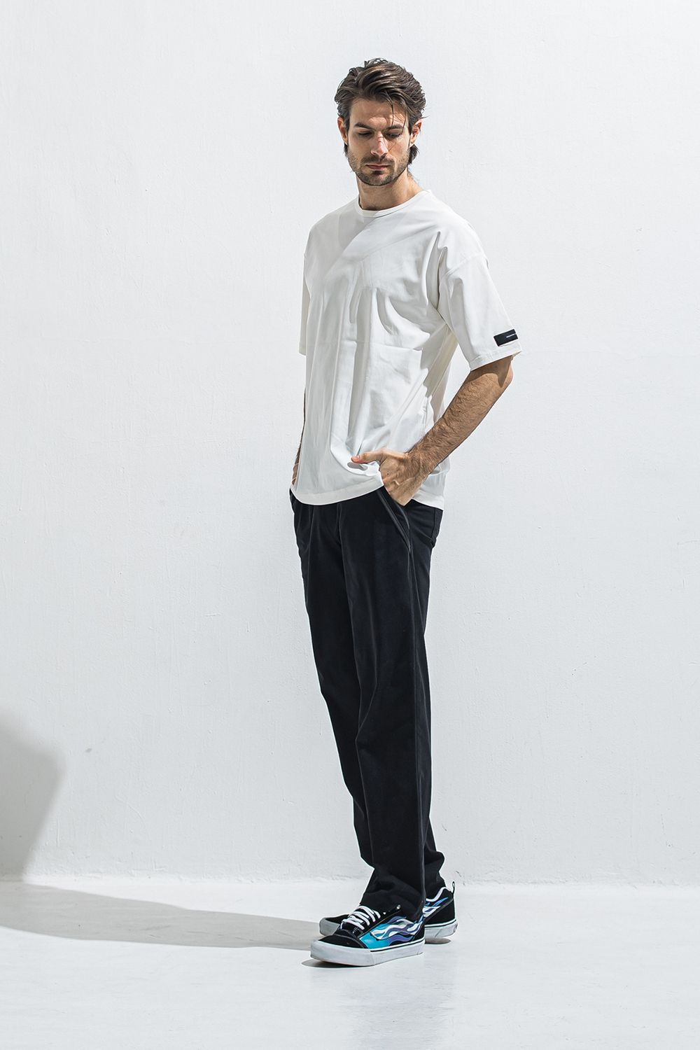 NYLON OVER TEE / ナイロン オーバーサイズ Tシャツ