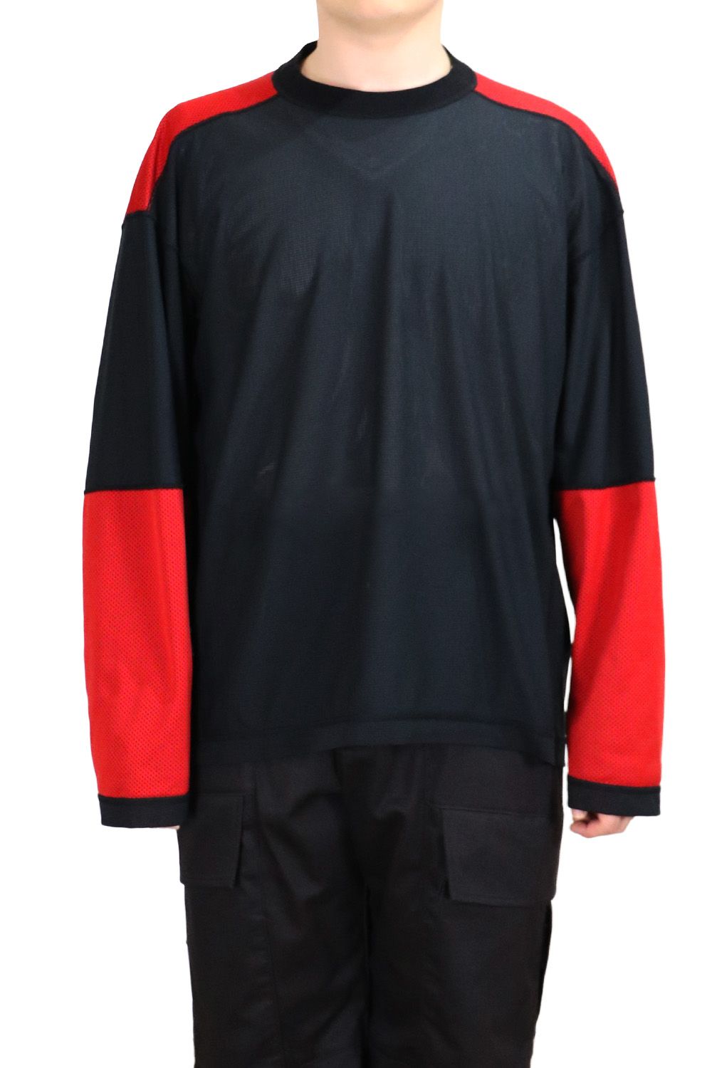 N.HOOLYWOOD TEST PRODUCT EXCHANGE SERVICE REVERSIBLE LONG SLEEVE T-SHIRT / エヌハリウッド テストプロダクトエクスチェンジサービス リバーシブル ロングスリーブ Tシャツ