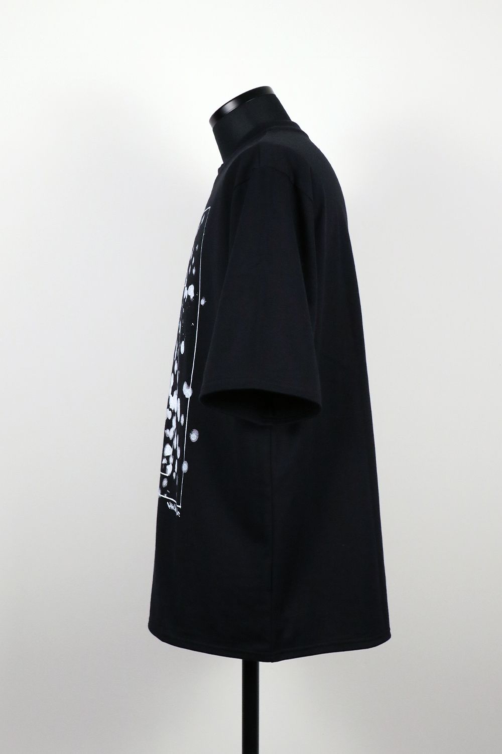 40/2 ORGANIC COTTON KNIT CREW NECK PRINT TEE "WAKUTOSUMI" / オーガニックコットン26G天竺 クルーネック プリントTシャツ