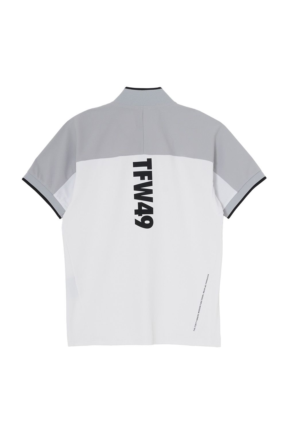 HALF ZIP COLLAR LESS / ハーフジップ カラーレス