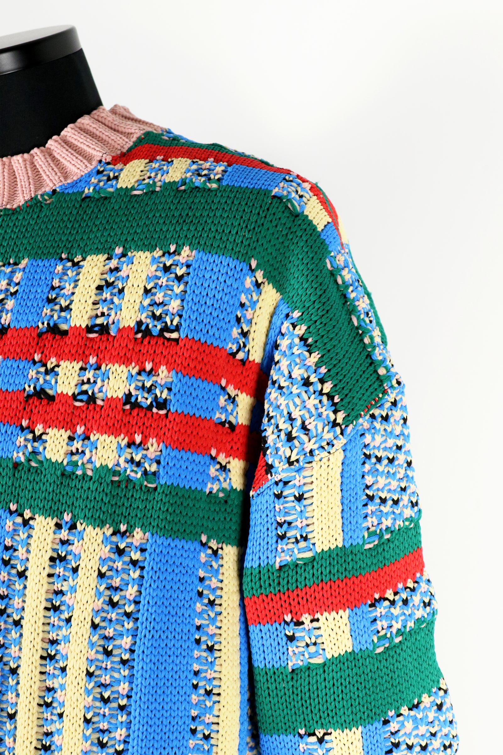 N.HOOLYWOOD COMPILE CREWNECK KNIT / エヌハリウッド コンパイル クルーネック ニット