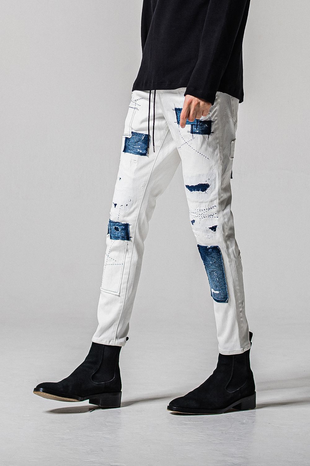 MICK DENIM JERSEY  / ミック デニム ジャージーンズ