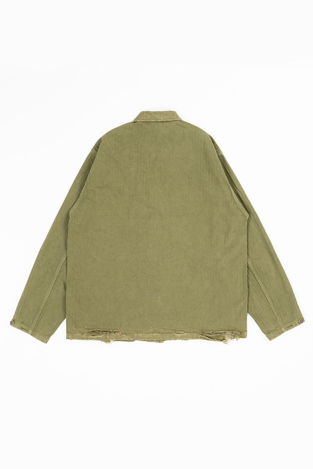 ORGANIC COTTON HERRINGBONE M-43 JACKET / オーガニックコットン ヘリンボーン M-43 ジャケット