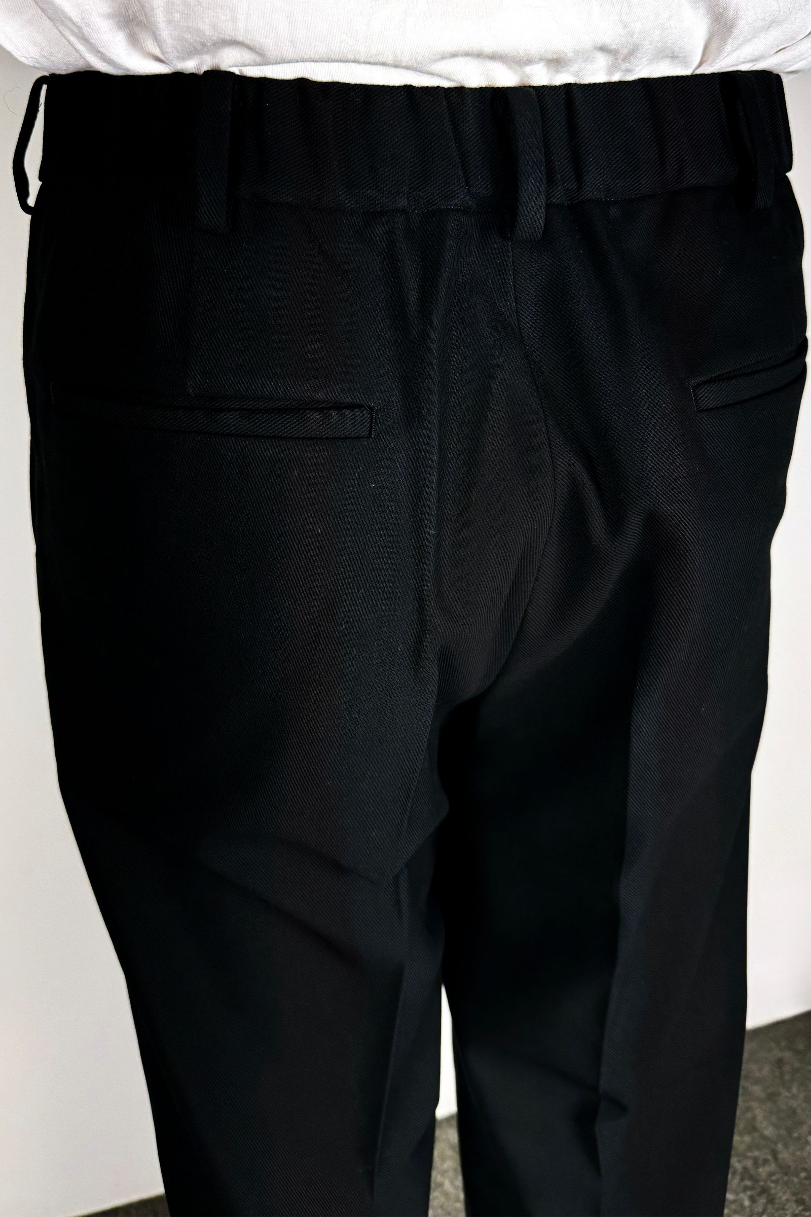 【美品】バタク batak ⭐︎ コットンリネン　トラウザーズ MARKAWARE - ORGANIC COTTON SURVIVAL CLOTH ONE TUCK TAPERED