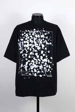 40/2 ORGANIC COTTON KNIT CREW NECK PRINT TEE "WAKUTOSUMI" / オーガニックコットン26G天竺 クルーネック プリントTシャツ