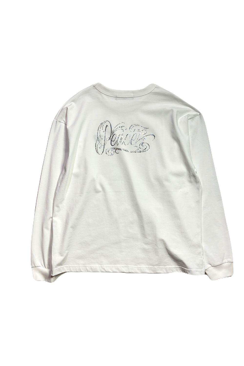 WING EMB PEACE L/S T / ウイングクロスガン エンブロイダリー ピース クリスタル ロングスリーブ Tシャツ