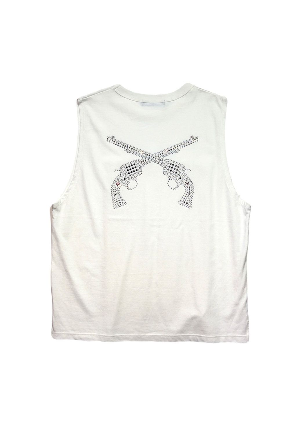 SLEEVELES TEE METAL / ノースリーブ Tシャツ クロスガンメタル