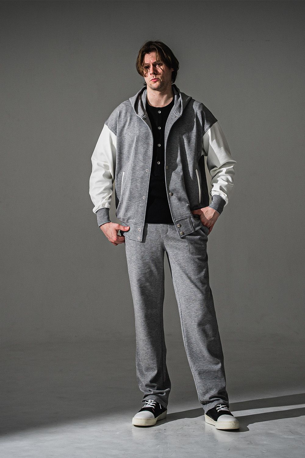 CHRIS EASY WIDE TUCK PANTS / ブリスターニット クリス イージー ワイドパンツ