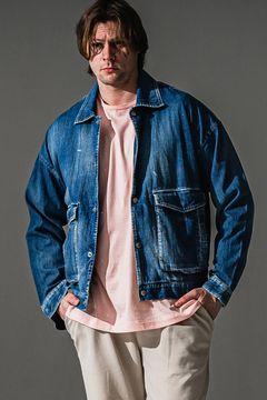 LDENIM AG FLIGHT JK / ライトデニム AG フライト ジャケット