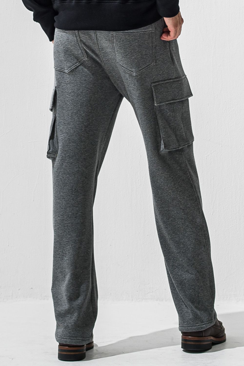 VELOURS FLEECE HEAD CARGO / ベロア フリース ヘッド ワイド カーゴパンツ
