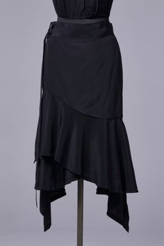 Eco Decine Wrap Frill Skirt / ラップ フリルスカート