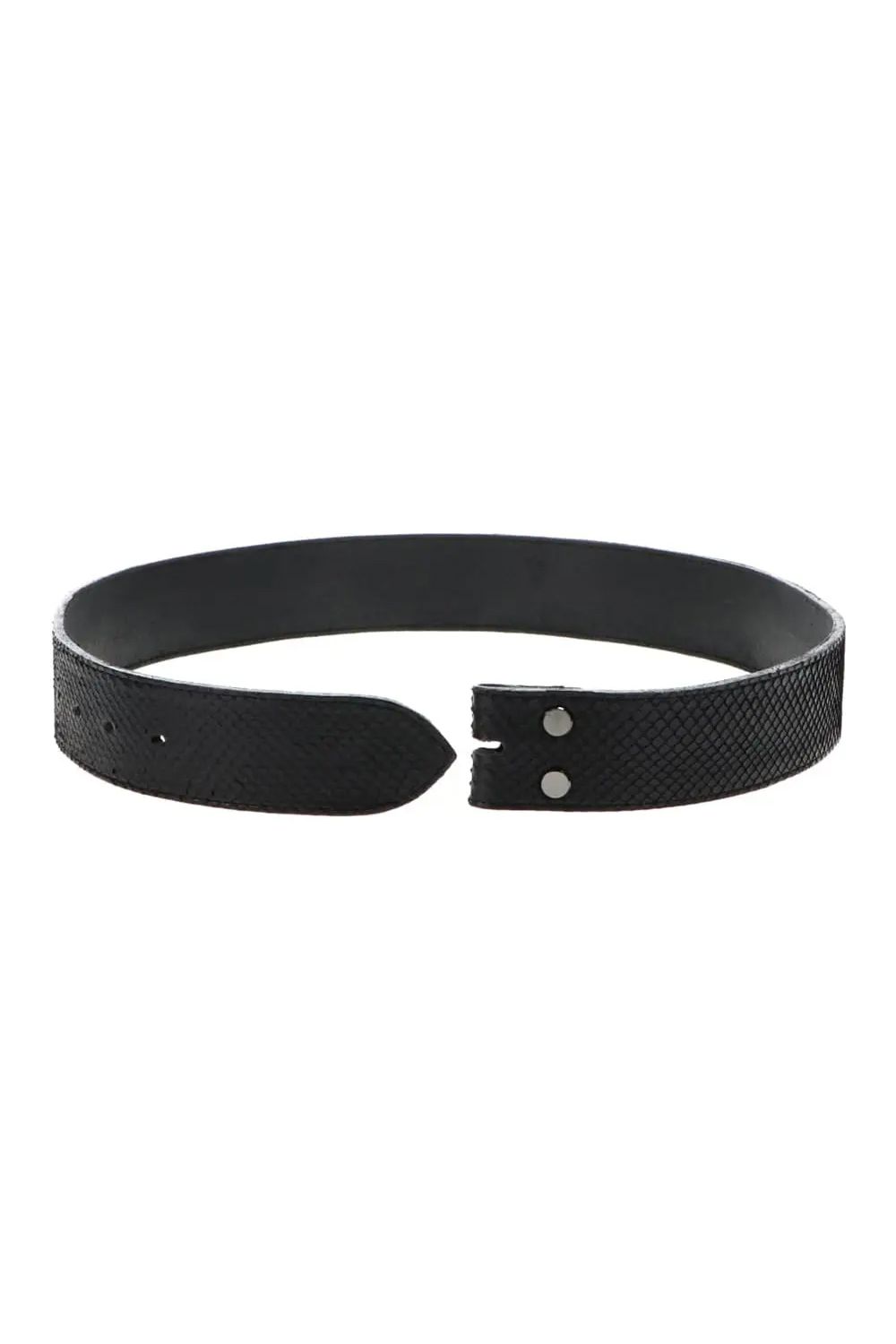 Python Belt / パイソンレザーベルト （バックル別売り）
