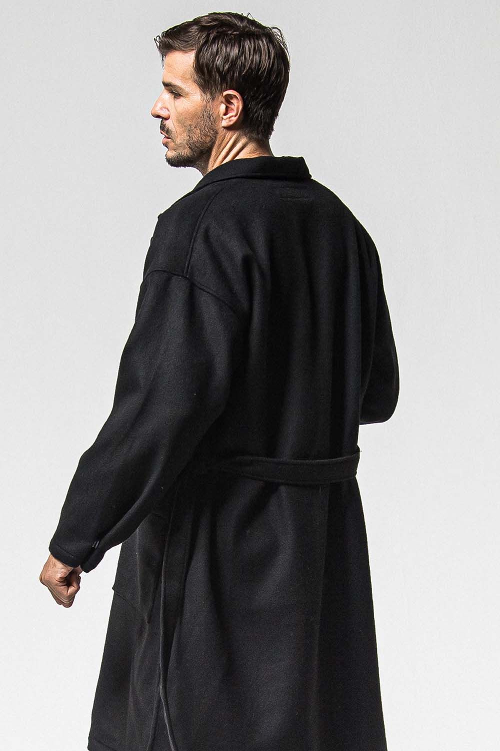 GOWN OVER COAT / オーバーサイズ ガウン コート