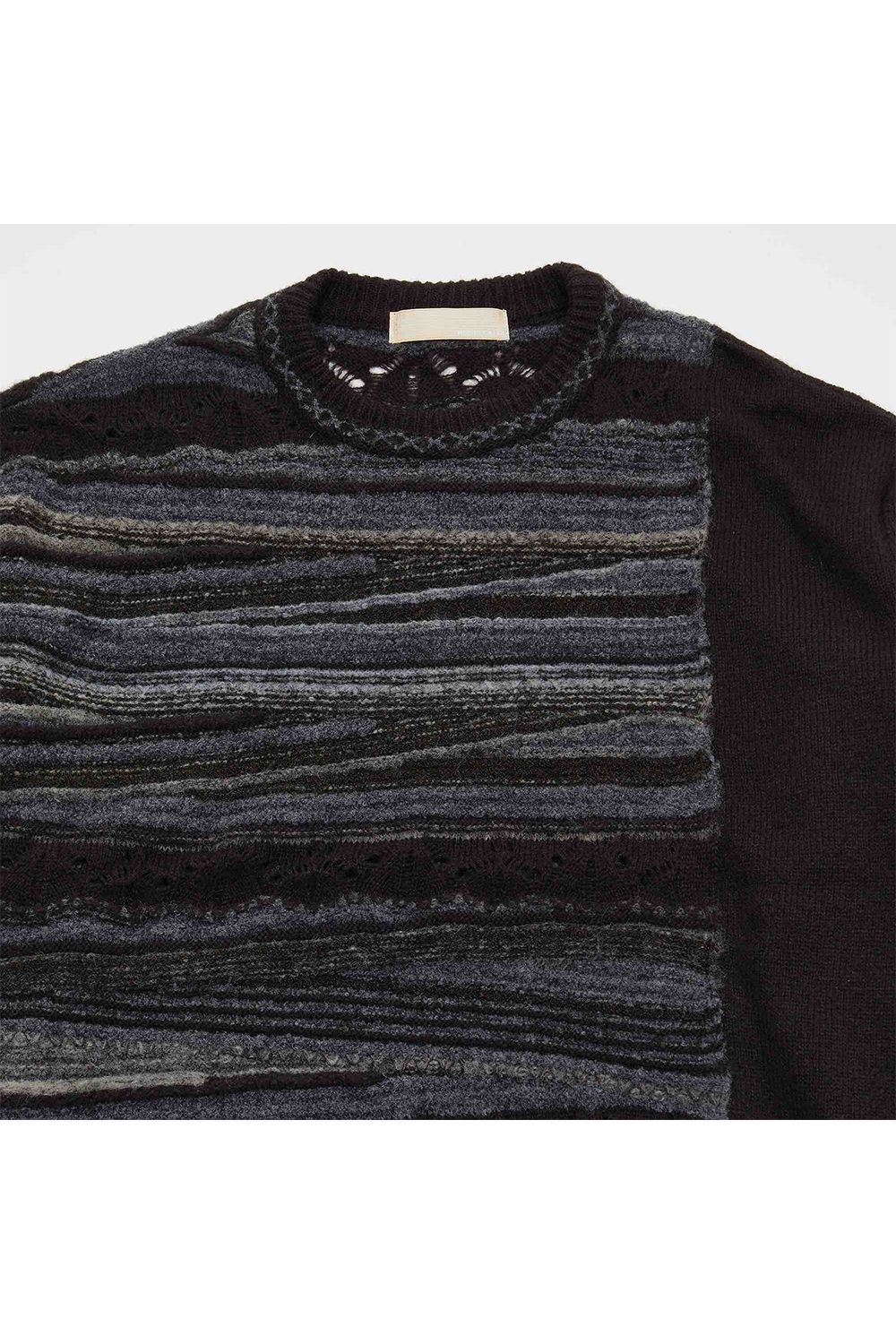 Multi border knit P/O / マルチ ボーダー ニット プルオーバー