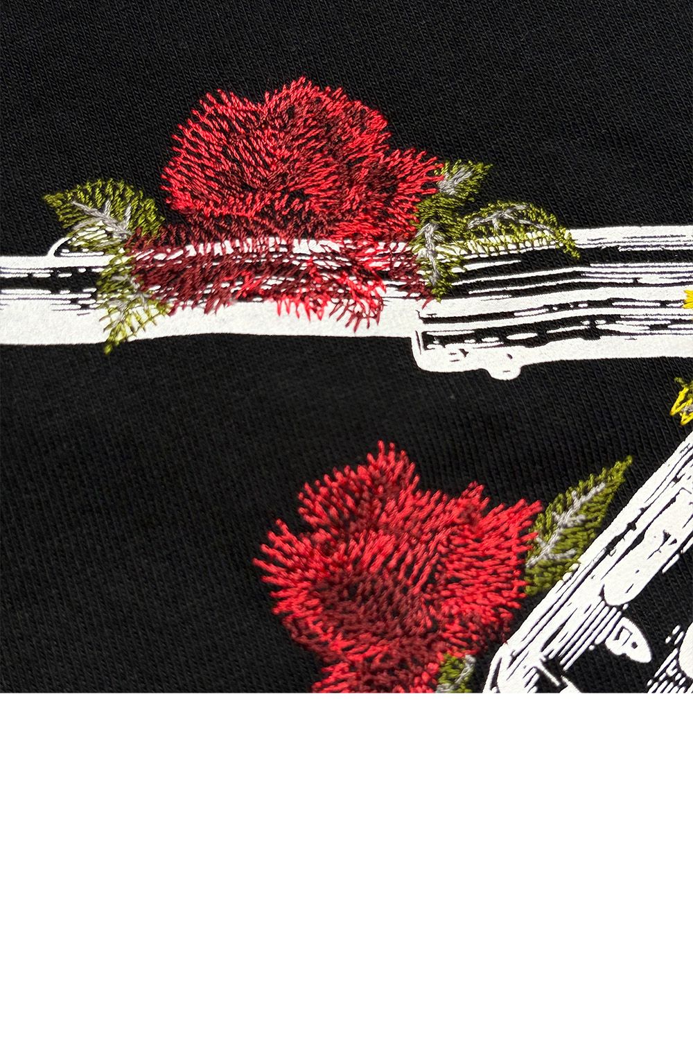 VIN/JER FLOWER/GUN / ヴィンテージ ジャージ Tシャツ フワラークロスガン