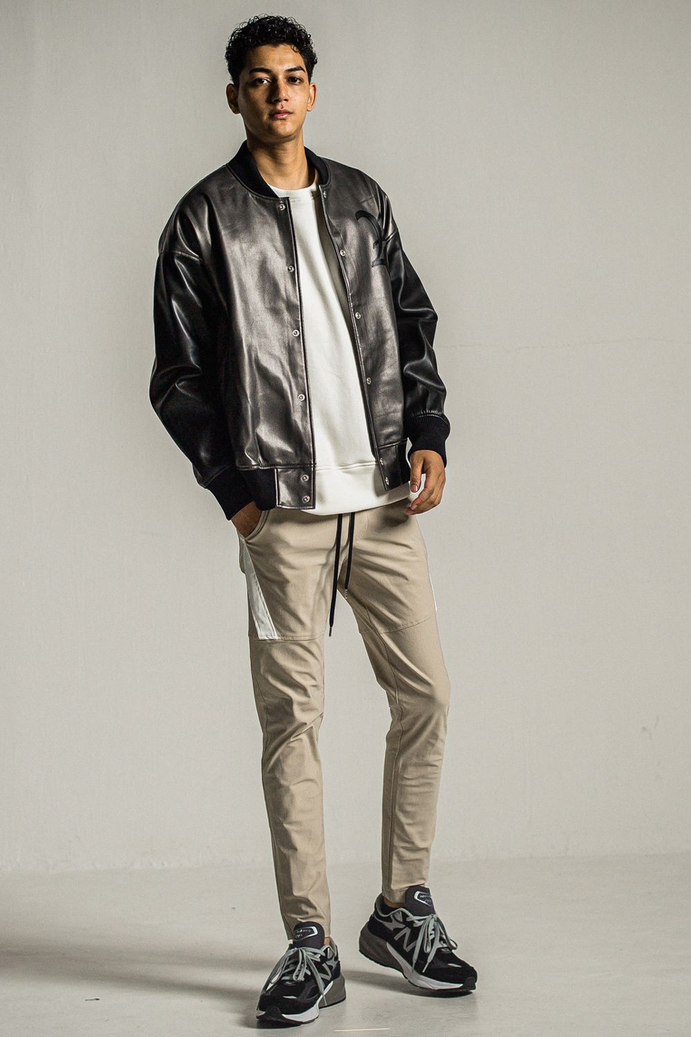 RC CHENILLE VELOURS FLEECE DROP TRAINER / RC シェニール ベロア フリース ドロップ トレーナー