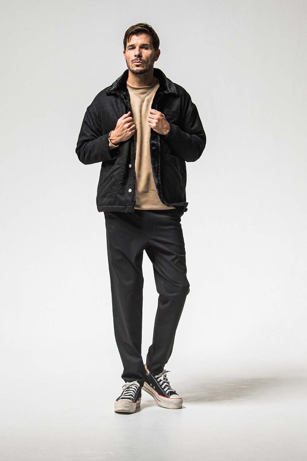 SUEDE DROP TRINER / スウェード ドロップ トレーナー