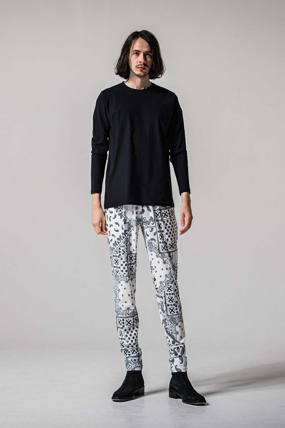 NYLON LONGSLEEVE TEE / ナイロン ロングスリーブ Tシャツ