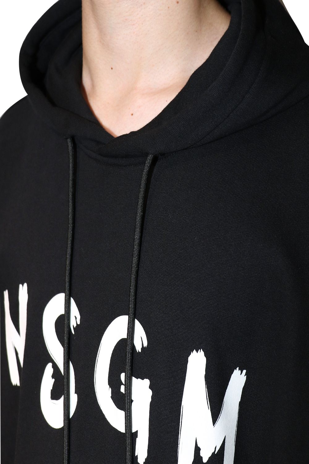 SWEAT HOODIE  With BRUSHSTROKE LOGO