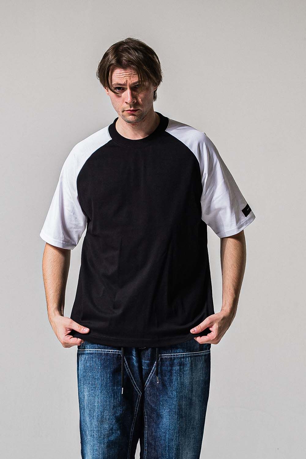 BACK RC RAGLAN OVER TEE / バックロゴ ラグラン オーバー Tシャツ