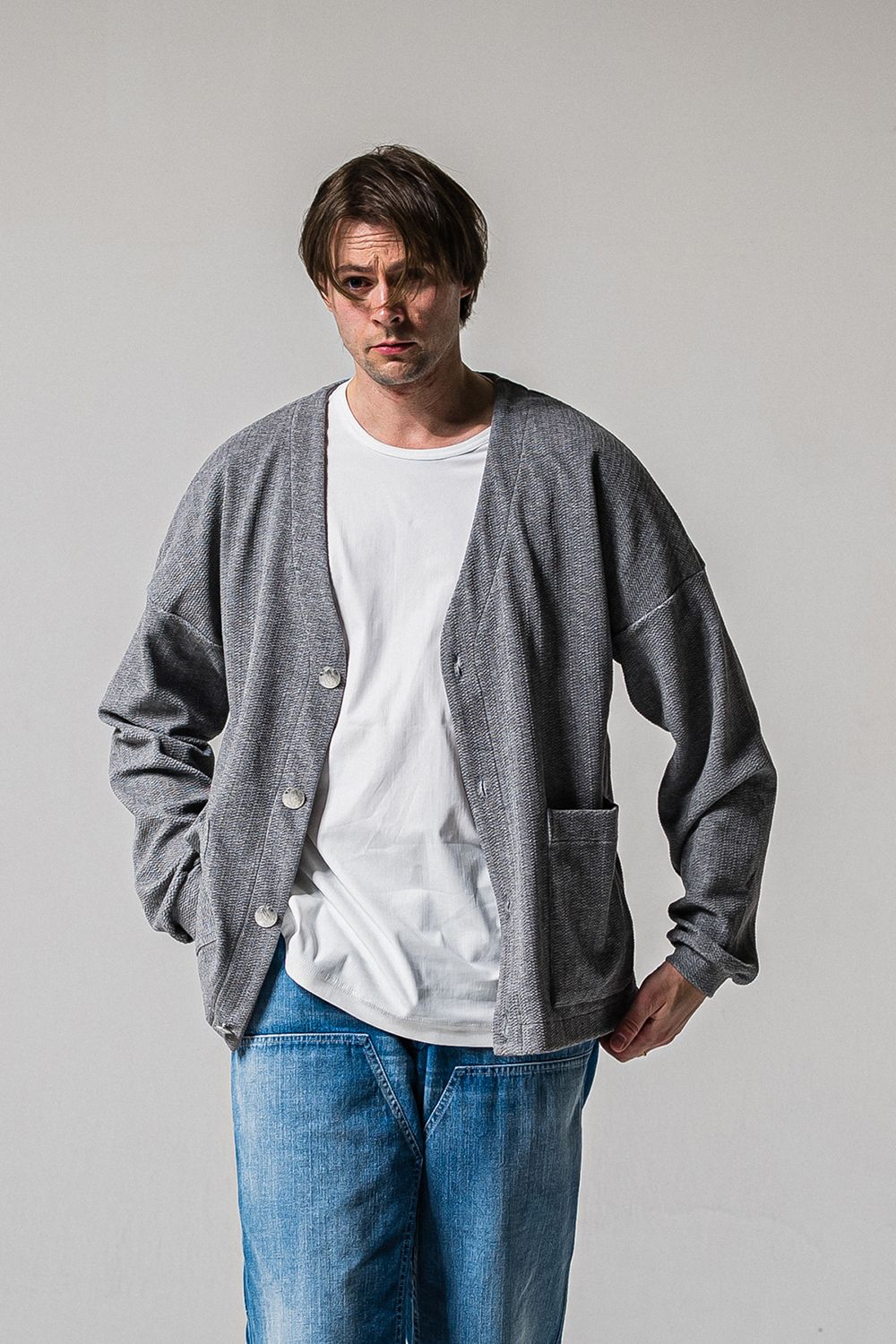 BLISTER KNIT C/D / ブリスター ニット カーディガン