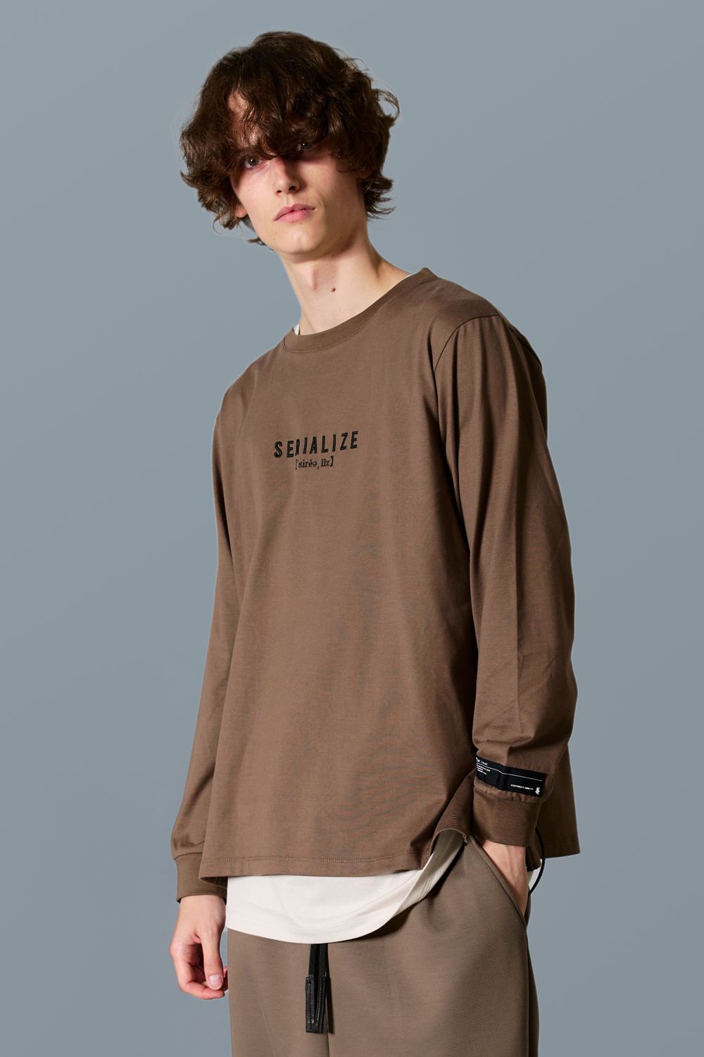LOGO ZIP TEE × TANK TOP / ロゴジップ ティー × タンク トップ