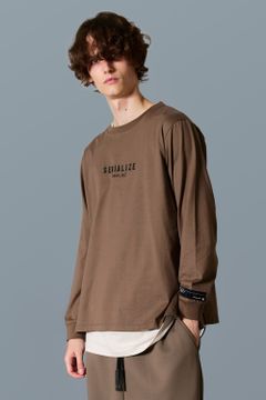LOGO ZIP TEE × TANK TOP / ロゴジップ ティー × タンク トップ